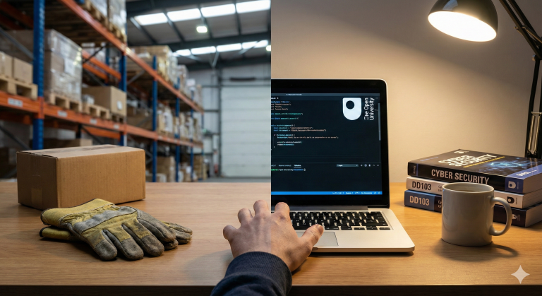 From Warehouse to Cyber Security: My Open University Journey So Far